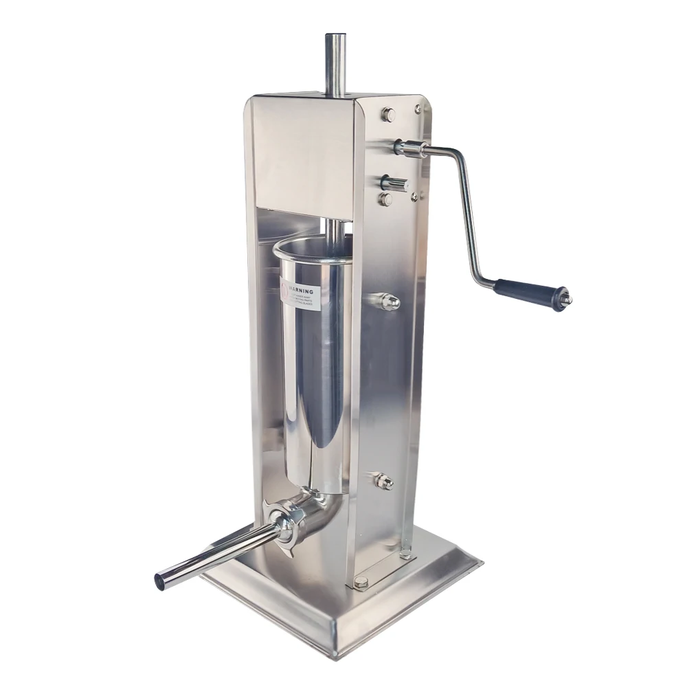 

Manual Vertical Sausage Stuffer Filler Commercial Use Stainless Steel Sausage Maker Machine Filling for Sausage