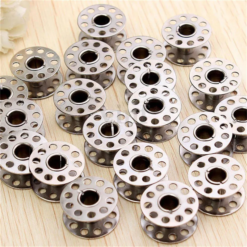 

Stainless Steel Empty Bobbins Sewing Machine Spools