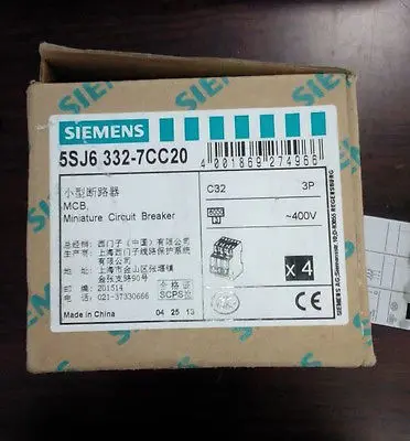 

1PC New In Box S+ 5SJ6332-7CC20 3P C32A #ZL02