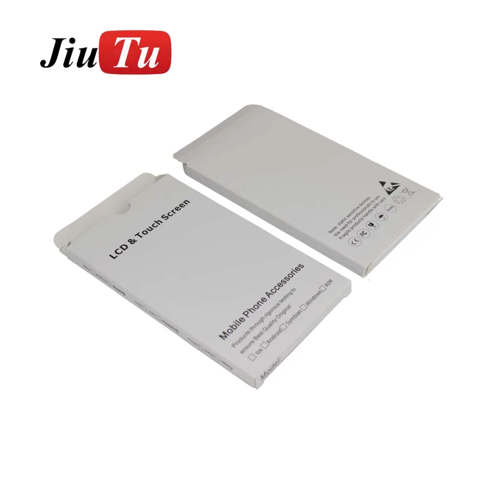 Jiutu LCD упаковка для iPhone X 8G 8Plus 7G 7 Plus 6S 6G 5G защита стекла мобильный телефон