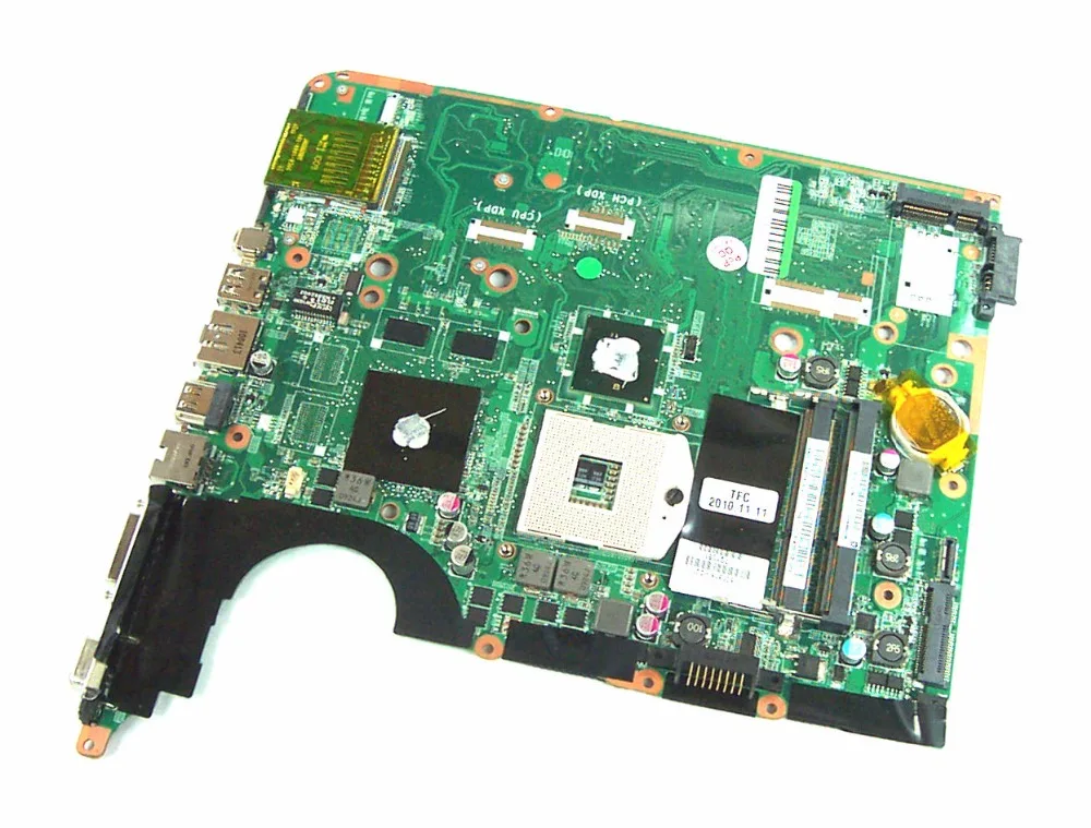 Free Shipping laptop Motherboard 600816-001 for HP PAVILION DV6 DV6-2000 Notebook PC systemboard 100% tested wholesale laptop motherboard 682171 001 for hp envy dv6 dv6 7000 630m 2g notebook pc systemboard 682171 501 90 days warranty