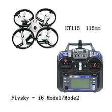 JMT ET115 Quadcopter Brushless FPV RC Racer Racing Drone RTF with FS-i6 RC Transmitter Controller Accessory