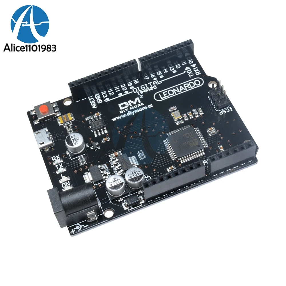ATMEGA32U4 AU Леонардо R3 модуль для Arduino макетная плата Pro Micro USB 3 V 5V 16 МГц ШИМ канала
