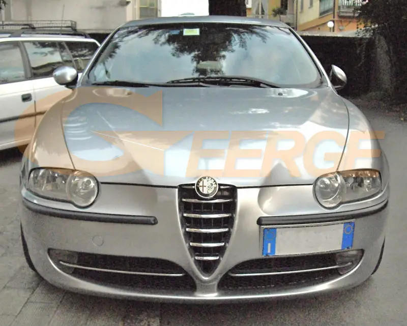 Alfa Romeo 147 2000 2001 2002 2003 2004 Halogen headlight ccfl angel eyes(3)