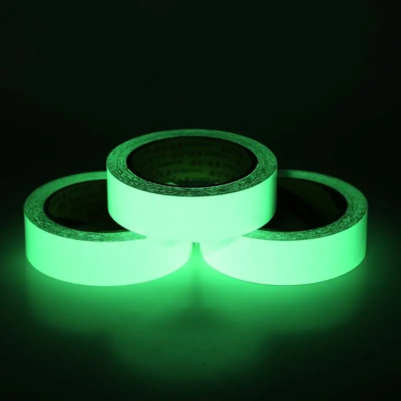 

AsyPets 10M Bright Night Vision Ribbon Glow In Dark Sticker Home Decoration Security Safety Warning Security Tape Ribbons-20