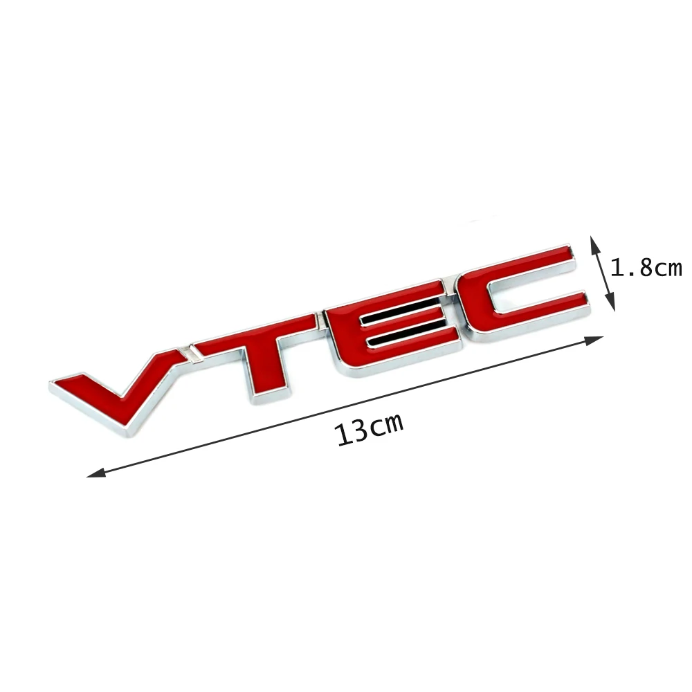 Из Металла VTEC письмо Insignia логотип 3D стикеры Тюнинг автомобилей для Honda Civic Accord Odyssey