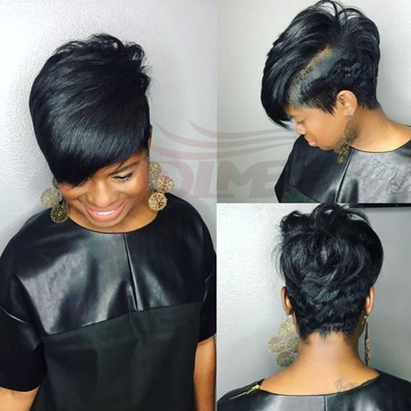 Wholesale Indian Virgin 27 Pieces Short Human Hair For Black Women