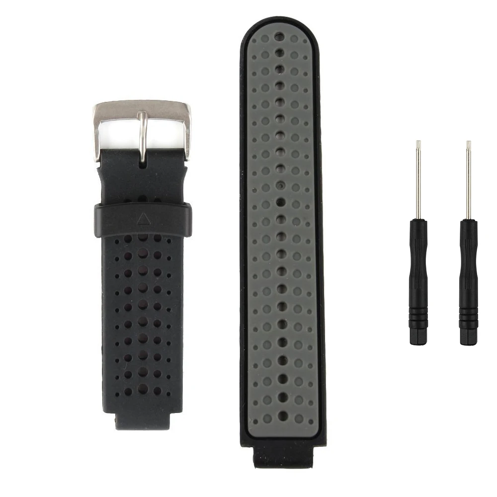  (230ss)Silicone Replacement Watch Band for Garmin Forerunner 230/235/235Lite/220/620/ 630/ 735XT Sm - 32833754329