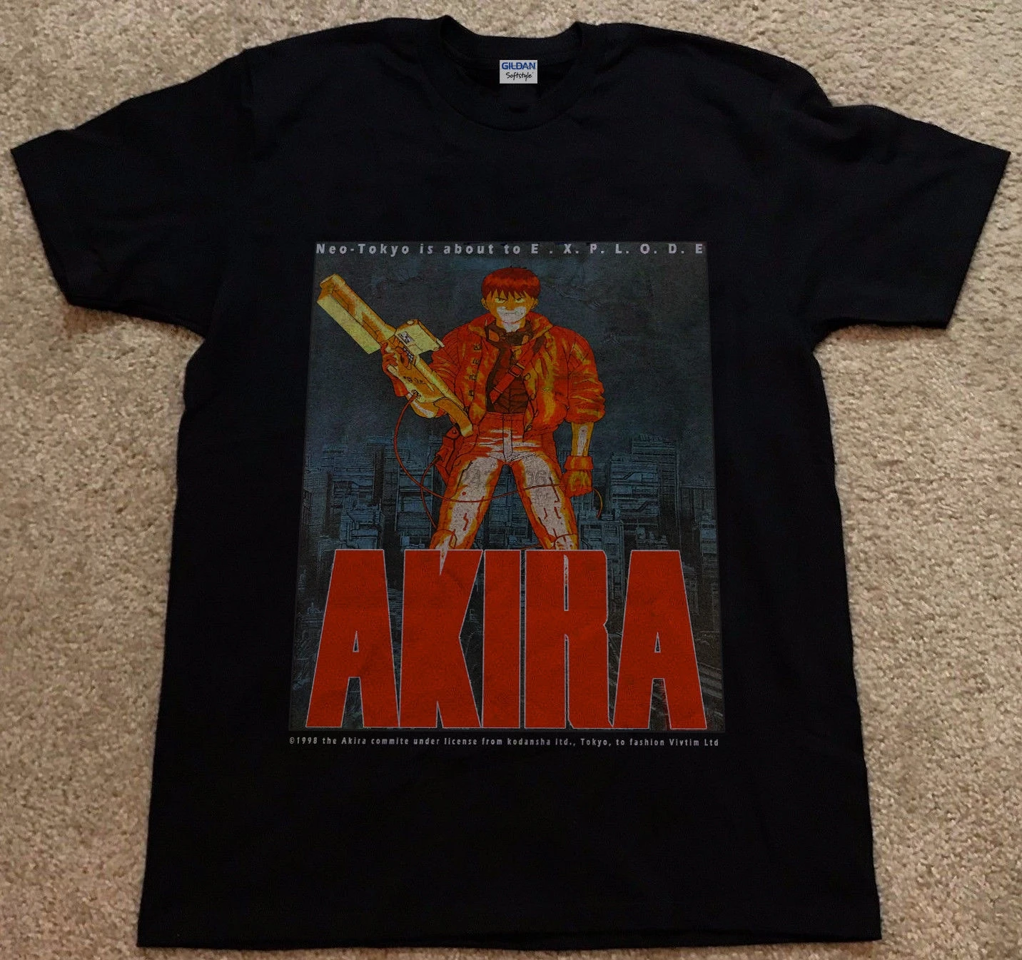 

Rare Vintage 1988 AKIRA Anime shirt