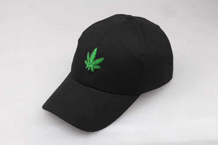 Вышивка кленовый лист белая кепка водоросли Snapback новые модные головные уборы для мужчин и женщин хлопок Swag Хип Хоп Бейсболка с регулируемым размером s