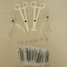 Ayliss Chaude 16 г Bijoux пирсинг Aiguilles комплект de Sexe Du Ventre Langue Sourcil Mamelon губы Nez Jetables пирсинг тела Bijoux O