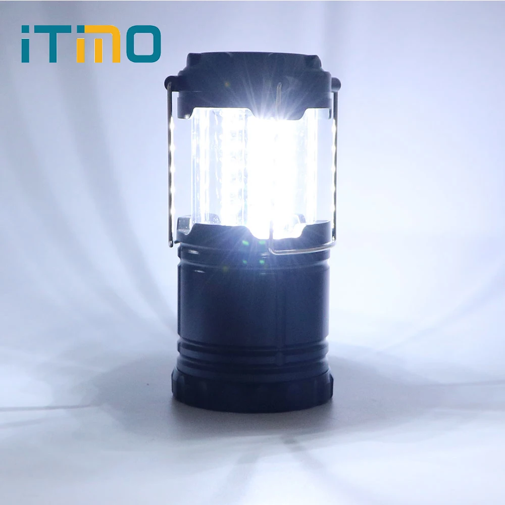 

ITimo LED Camping Lamp Protable Lantern Lightweight Tent Light For Hiking Camping 30 Leds Emergency Lights Collapsible