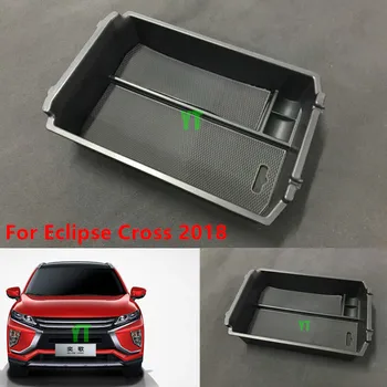

Car styling For Eclipse Cross 2018 glove box armrest box suitcase storage box clapboard