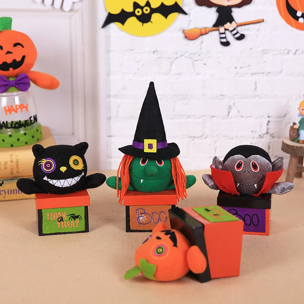 

Halloween Decorations Creative Halloween Vampire Pumpkin Candy Box Gift Box Hot Sale High Quality 2018 New Patterns Novel