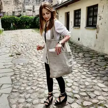 Большая эко модная прочная Женская Студенческая хлопковая Льняная сумка на одно плечо сумка для покупок льняные холщовые сумки для покупок