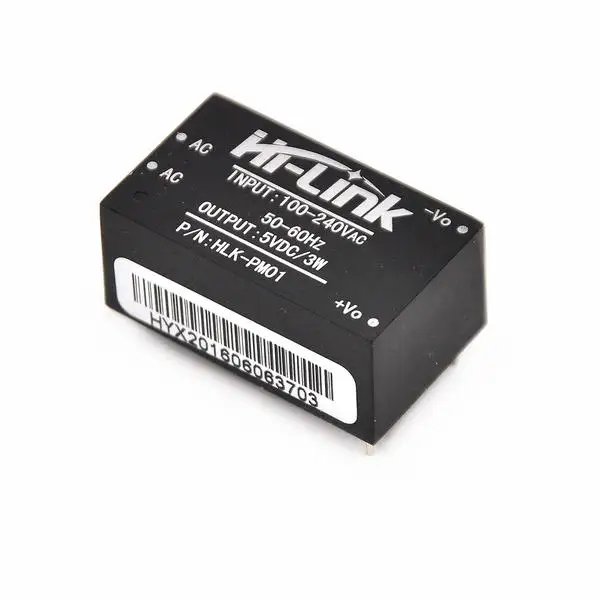 

HLK-PM01 AC-DC 220V to 5V Step-Down Power Supply Module Intelligent Household Switch Power Supply Module