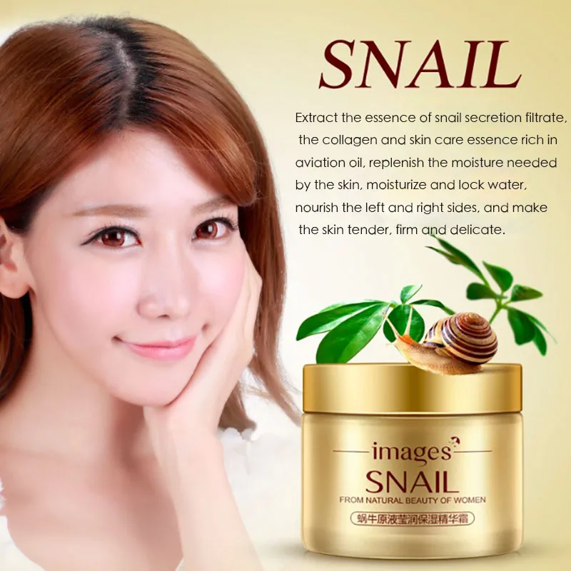 New Snail Essence Skin Care Face Cream Serum Whitening Anti wrinkle