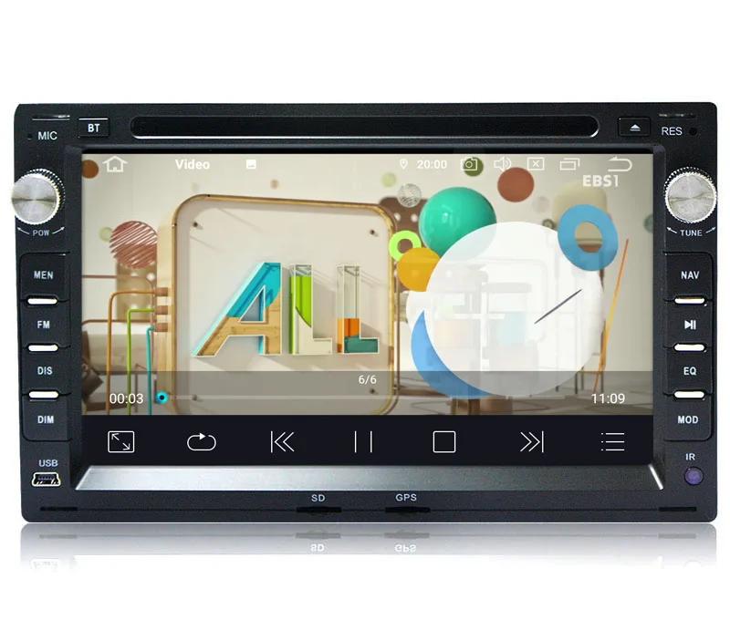 Perfect COIKA 2+16G RAM Android 9.0 Car Multimedia Player For Volkswagen Jetta Polo T5 Passat B5 Sharan Golf 4 1999-2005 GPS Navi BT DVR 3