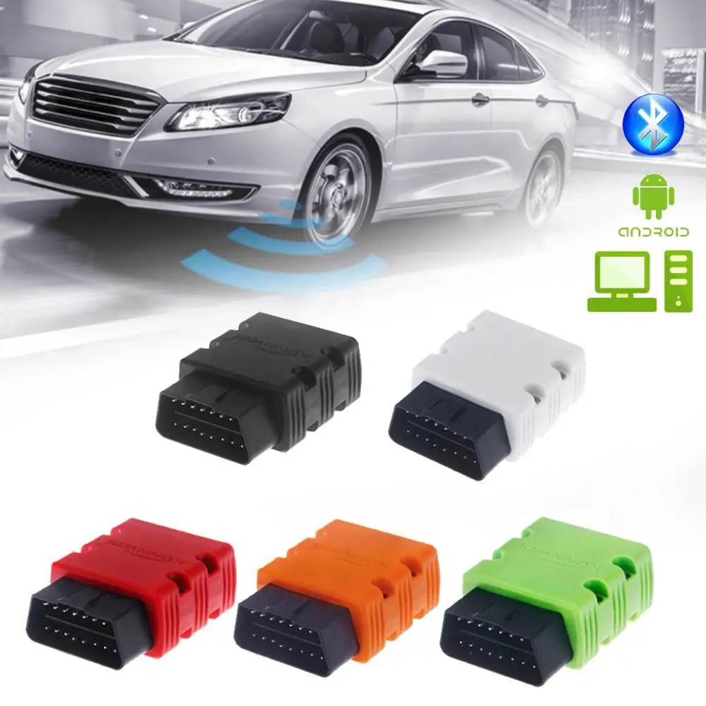 Мини Bluetooth сканер V2.1 OBD2 OBDII для Android компьютера крутящий момент автомобиля код сканер Авто диагностический инструмент сканер Automotriz