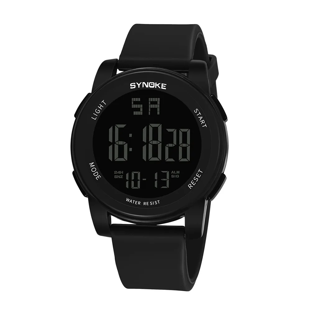 Relogio Inteligente SYNOKE мужские многофункциональные военные спортивные часы светодиодный цифровой двойной ход Мужские t часы