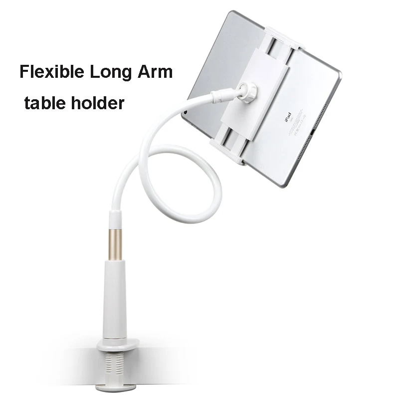 360 degree Flexible Arm table pad holder stand 80 cm Long Lazy People