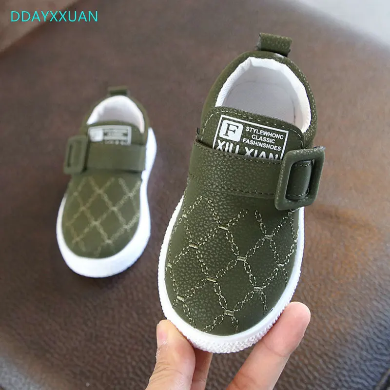 

New Autumn Fashion Little Kids Flatform Shoes for Toddler Baby Boy Preschool Kindergarten Children Shoes Boys Leather Sneakers