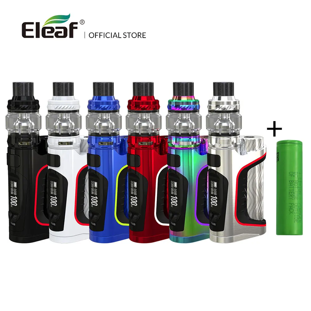 Original Electronic Cigarette Kit Eleaf iStick Pico S with ELLO VATE kit 100W max 18650 battery with HW-M and HW/N coil head