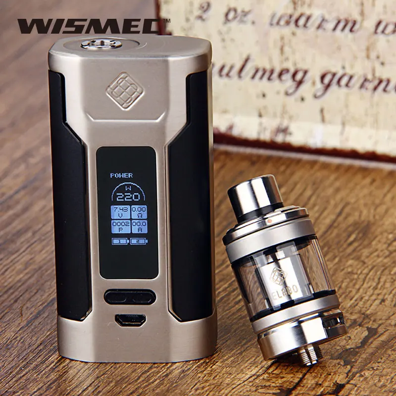 Original WISMEC Predator 228 for Elabo font b Vaping b font Kit Elabo Tank 4 9ml