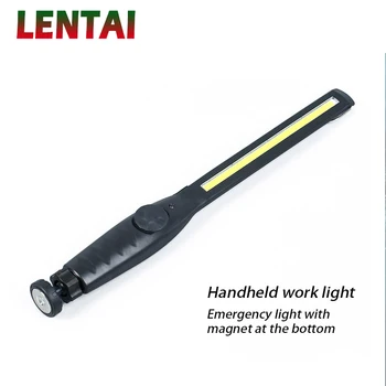

LENTAI For Renault megane 2 3 duster captur Mazda 3 6 cx-5 Land Rover Jaguar 1PC Car Handheld Work Lights Charging COB LED Lamp