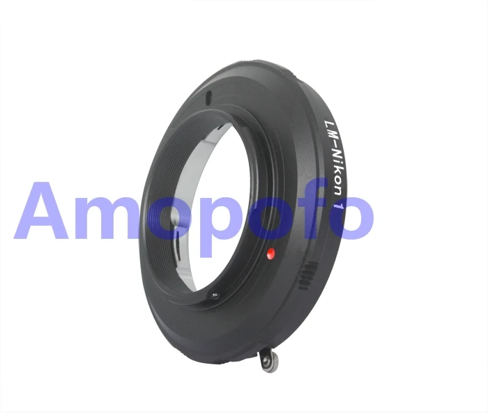 

Amopofo LM-N1 Adapter,For Leica M LM lens to for Nikon 1 N1 J1 J2 J3 J4 J5 S1 V1 V2 V3 AW1 Camera