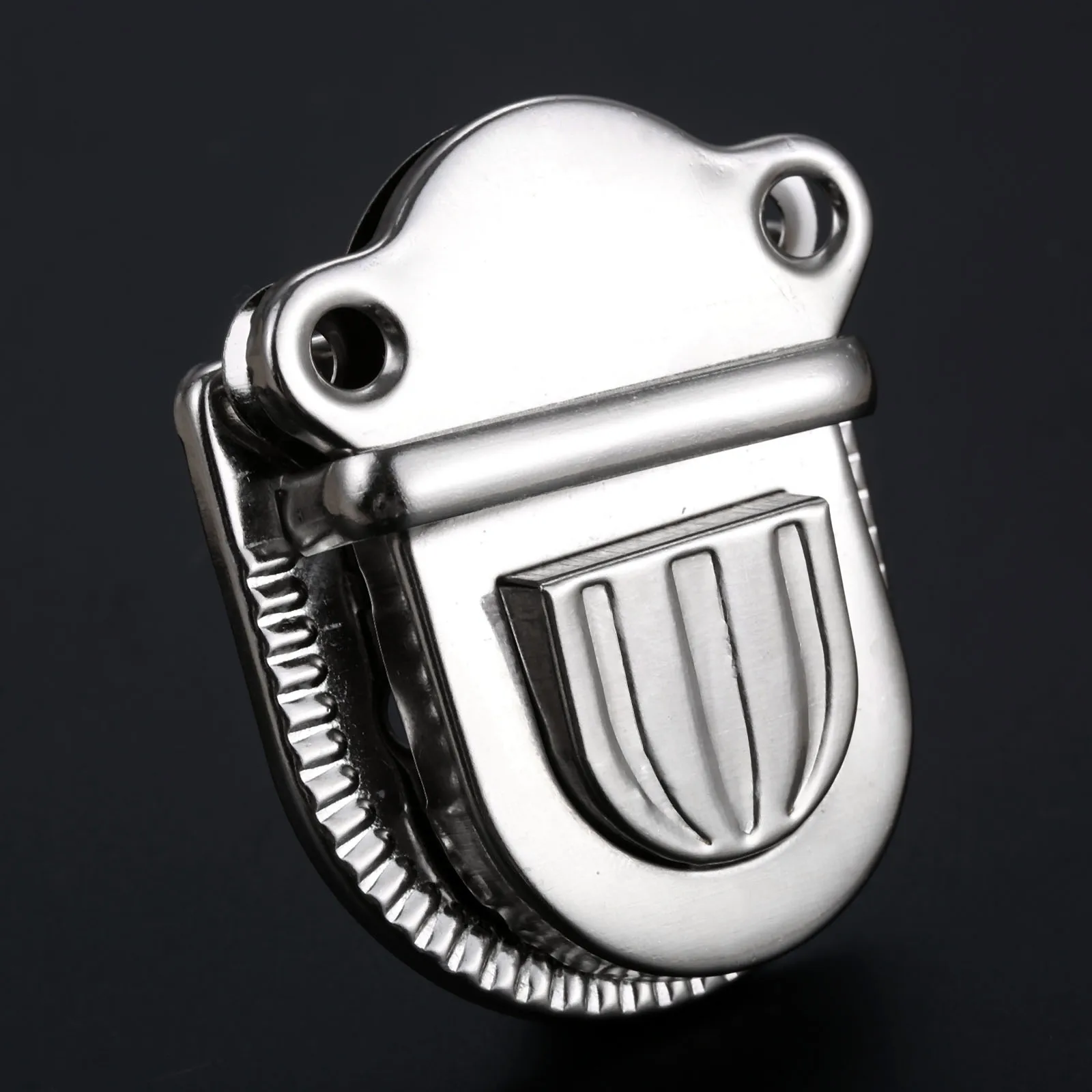 

1Pc Antique Silver Bag Lock Clasp Jewelry Chest Gift Box Suitcase Bag Buckles Hasp Latch Catch Furniture Hardware 57x45mm