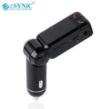 Wireless Adapter Bluetooth FM Transmitter With 3.5mm Audio Cable Radio Music Wireless Modulator Mobile Phone Charger Car Kit