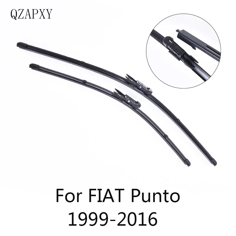 

QZAPXY Wiper Blades for FIAT Punto Evo / Punto 3 Doors / Punto 5 Doors / Grande Punto Model Year from 1999-2016 Car Accessories