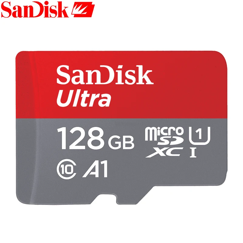 SanDisk Ultra Memory Cards 16GB 32GB 64GB 128GB micro SD Card microSDHC microSD UHS-I tf card A1 for Smartphone