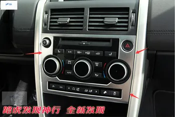 

Lapetus Central Console Air Conditioning Decoration Frame Cover Trim Fit For Land Rover Discovery Sport 2015 - 2019 ABS