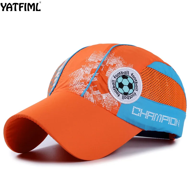 

YATFIML 2018 Fashion Qucik-drying cap Football cap 5-14T