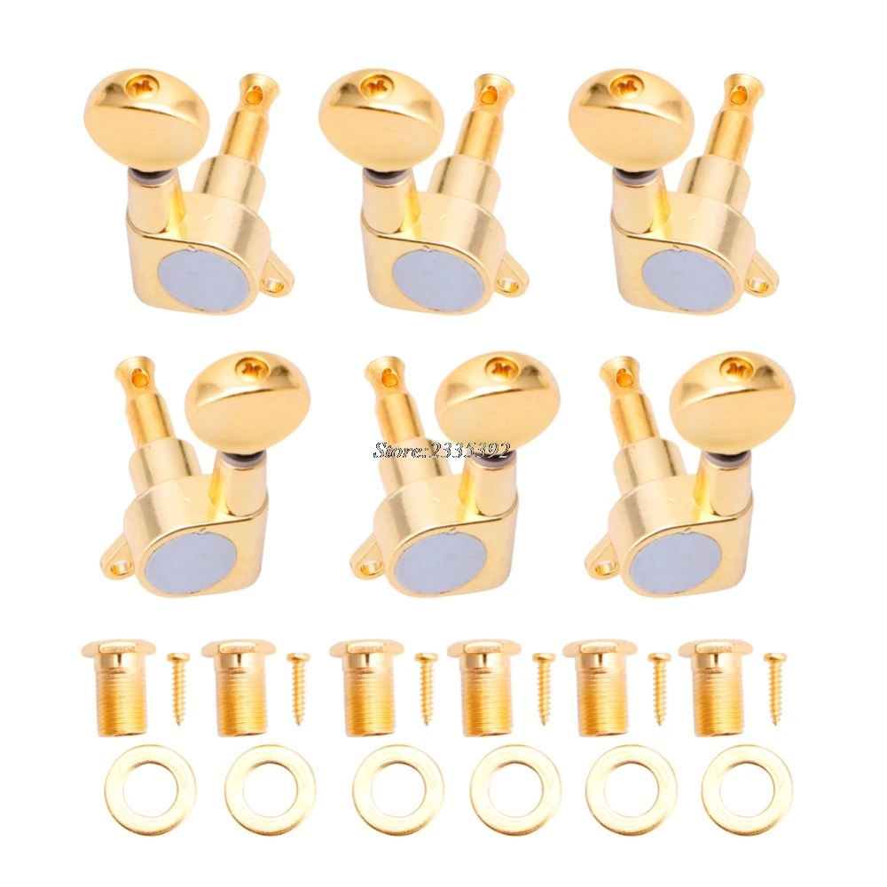 

6pcs Electric Guitar String Tuning Pegs Locking Tuners Keys Machine Heads 3L+3R