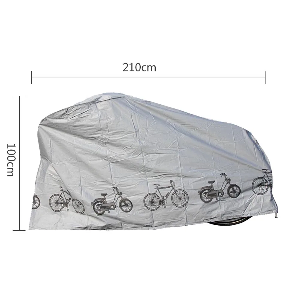 Новая УФ защитная крышка, Пылезащитная велосипедная дождевая водонепроницаемый чехол от пыли уличная серая для велосипедного велосипеда Велоспорт 2 цвета