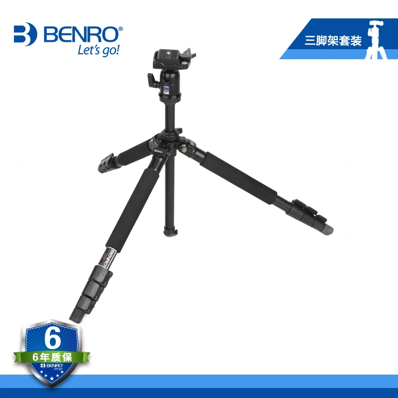 Benro A350FBH0 алюминиевый штатив для профессиональная видеокамера/DSLR штатив Стенд