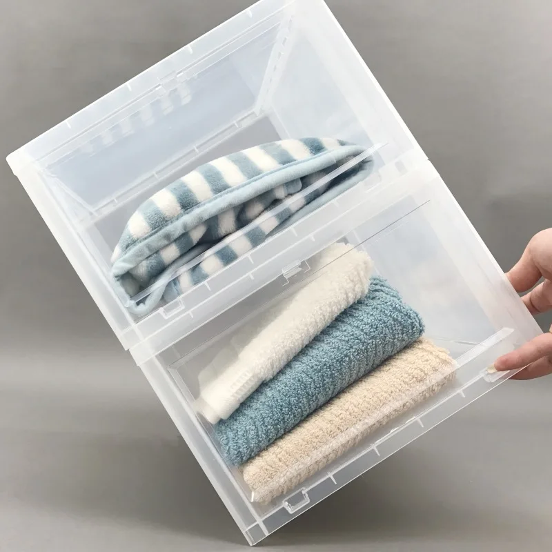 6pcs/set Large Drop Front basketball shoe box Shoes Organizer ...