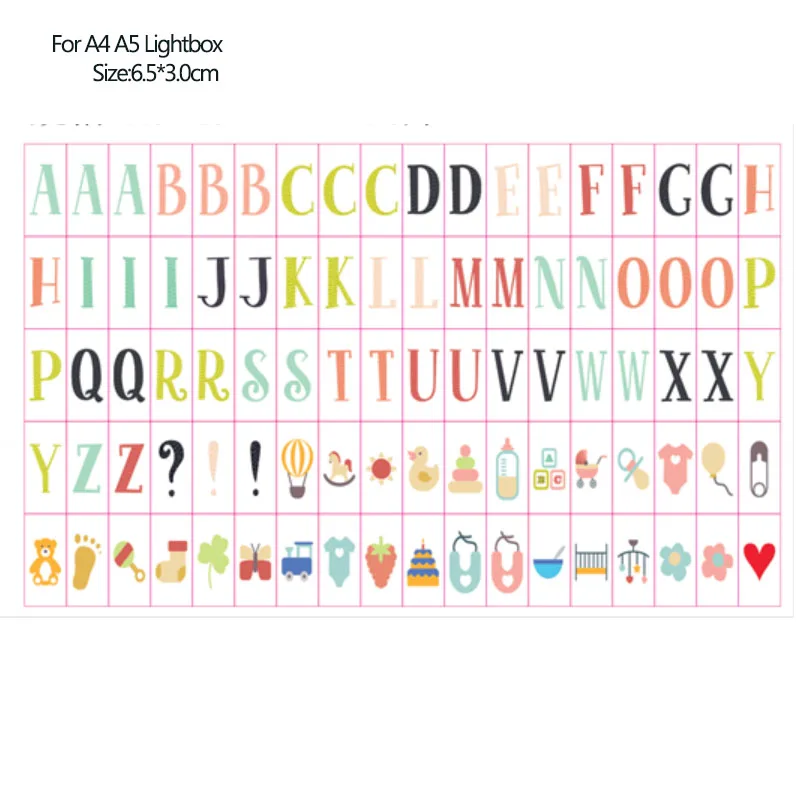  Total Link A4 A5 Cinema Lightbox Letter Night Light Box DIY Lights Xmas Holiday Weeding Card & Sign - 32832083893