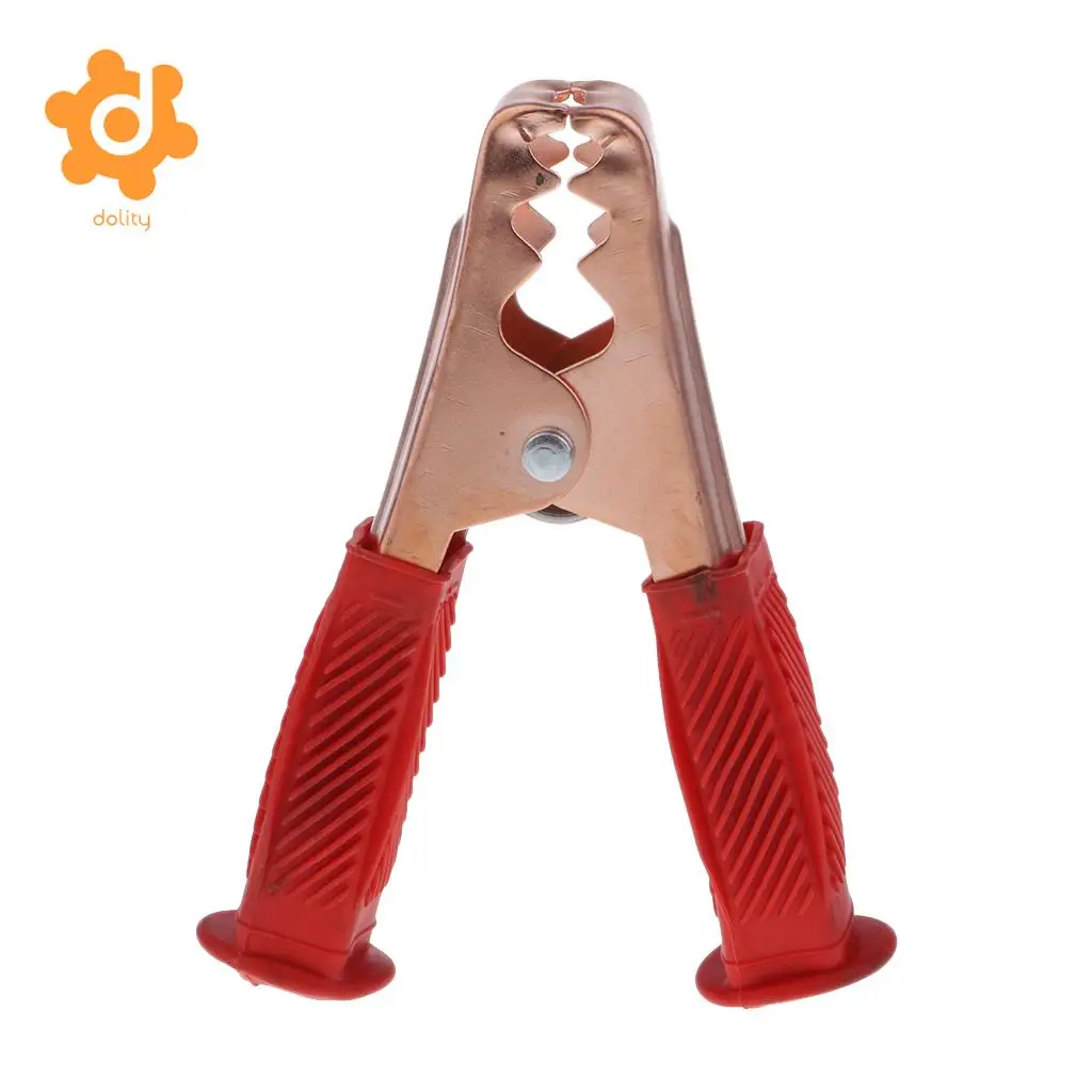 Car Vehicle Battery Test Alligator Crocodile Clip Clamp 500A