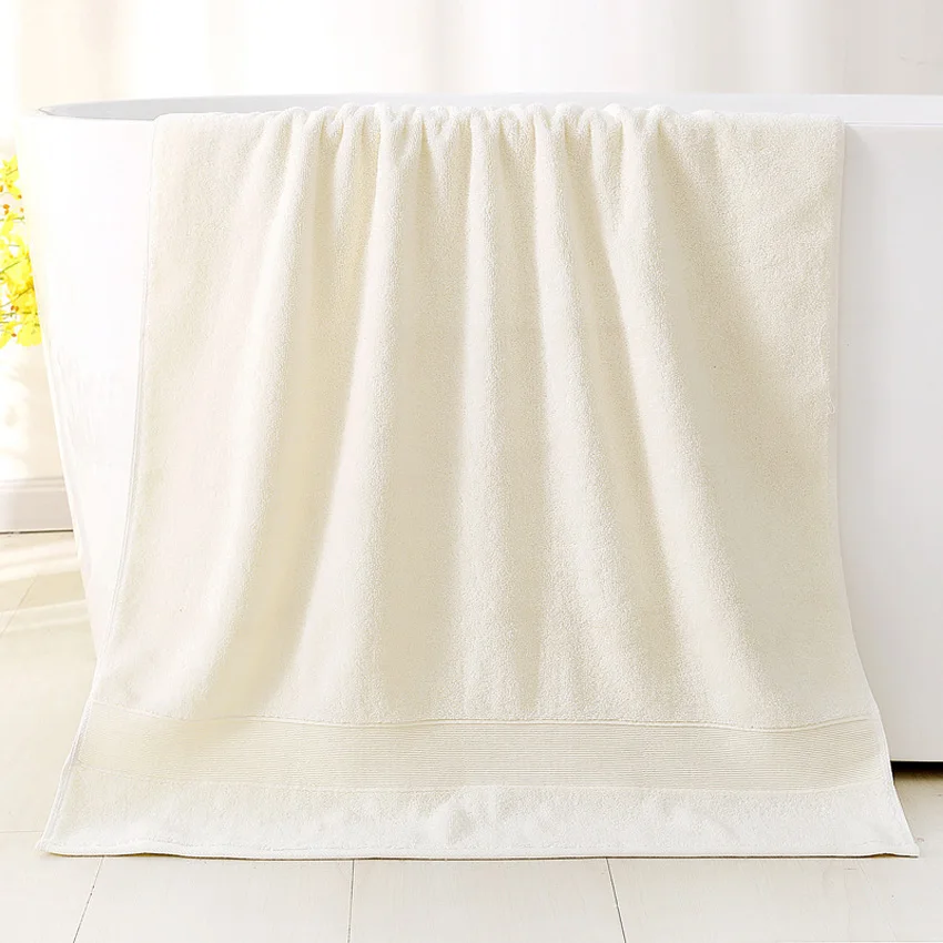 Хлопок 70*140 см большое полотенце для душа однотонные банные полотенца для взрослых 650 г впитывающие пляжные аксессуары для ванной Toalla