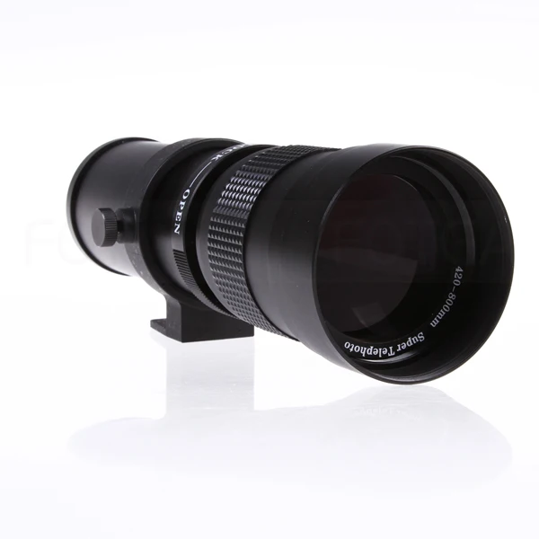 

420-800mm f8.3-16 Super Telephoto lens T mount for Fujifilm fuji FX X X-Pro1 x-E1 x-M1 X-E2 X-A camera