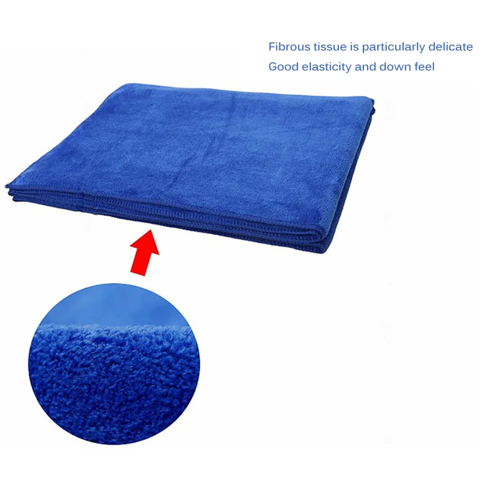 10 шт. микрофибра для чистки авто мягкая тряпка для мытья полотенца Duster 25,0*25,0*5,0 см Машина Для Дома Чистящие полотенца из микрофибры