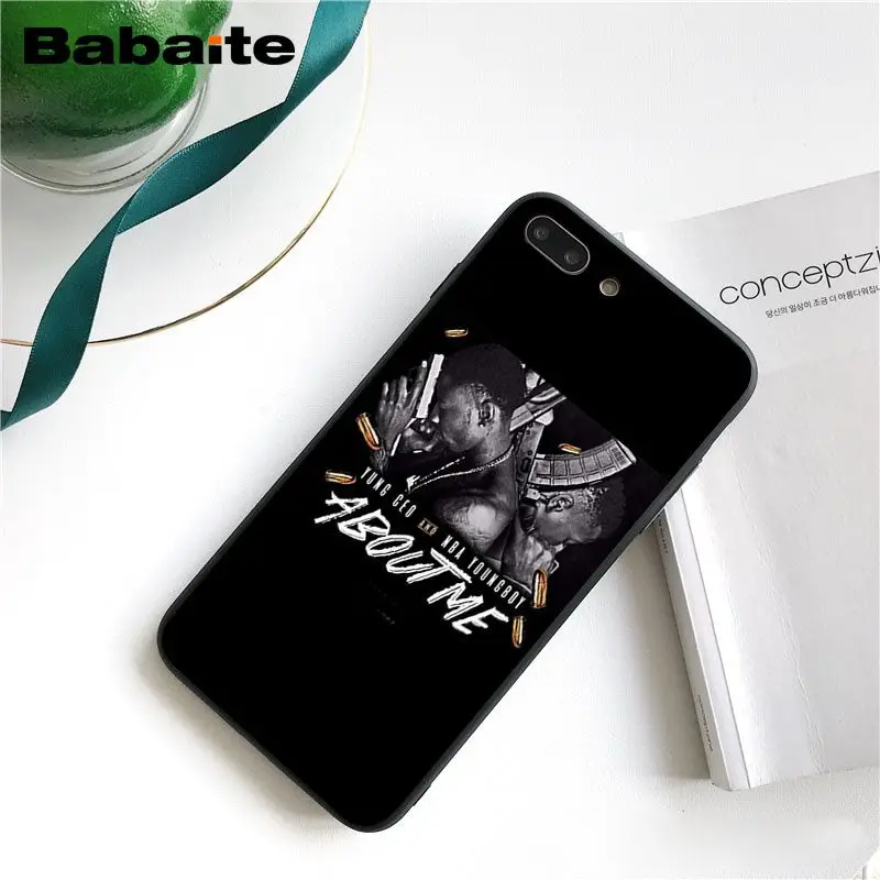Babaite Youngboy Never Broke Again Merch Customer High Quality Phone Case for iPhone 5 5Sx 6 7 7plus 8 8Plus X XS MAX XR 10 Case