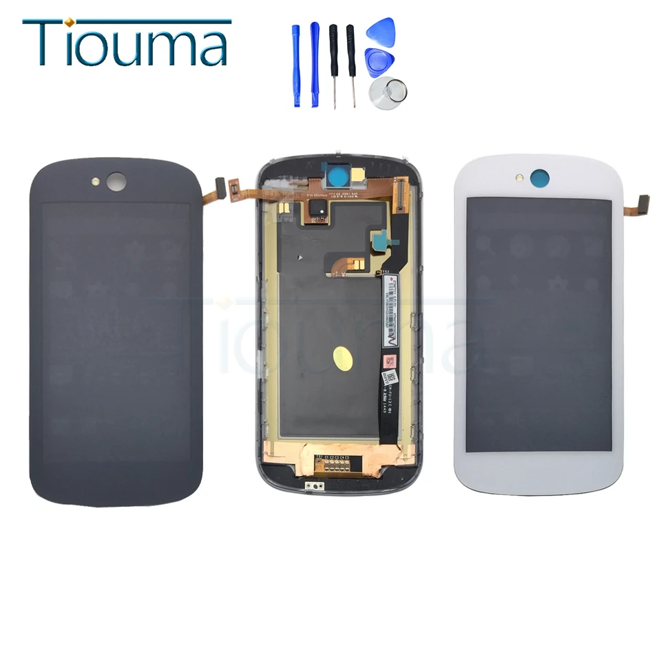 

For Yotaphone 2 YD201 YD206 LCD Display Digitizer + Touch Screen Assemblely Smart Phone +tools