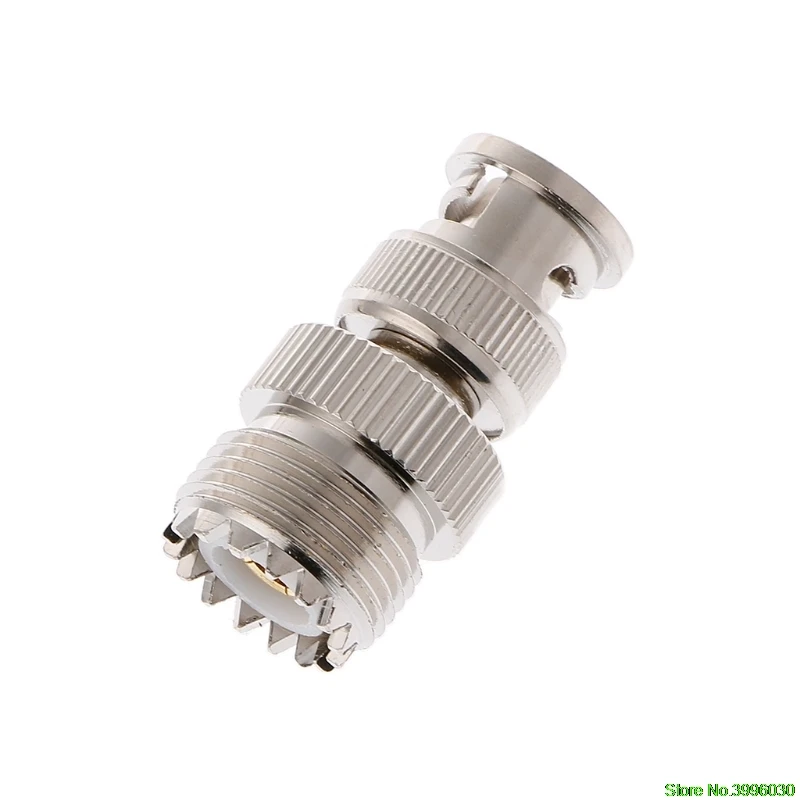 

BNC Male Plug To UHF SO239 PL-259 Female Jack RF Coaxial Adapter Cable Connector