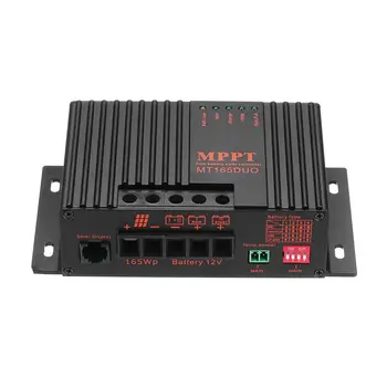 

MPPT5012A-DUO MPPT 12A 12V Solar Charge Controller With LCD Solar Regulator For Solar Panel Charger