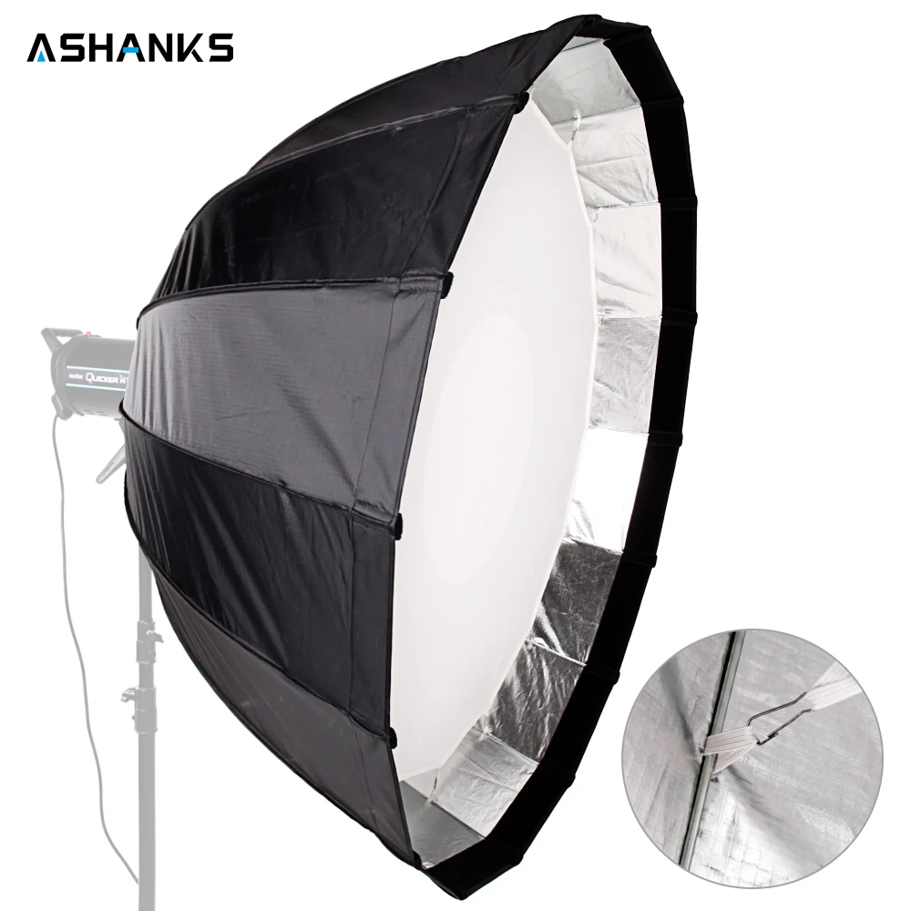ASHANKSHexadecagonDeepUmbrellaLightModifierSoftboxforBowens